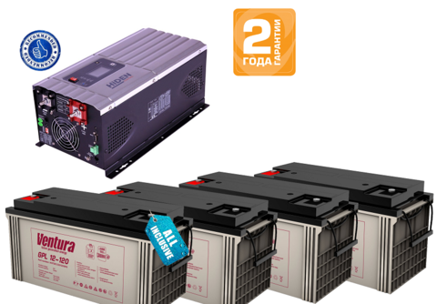 Комплект ИБП HIDEN HPS30-5048+VENTURA GPL 12-120