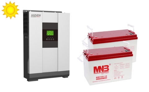 Комплект ИБП HIDEN HS20-3024P+MNB MM 100-12