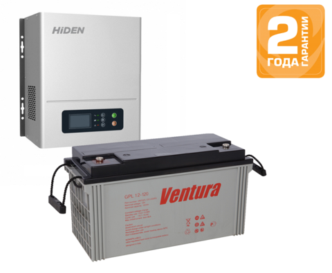Комплект ИБП HIDEN HPS20-0312N+VENTURA GPL 12-120