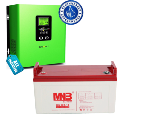 Комплект ИБП ECOVOLT TERMO 1012+MM 120-12
