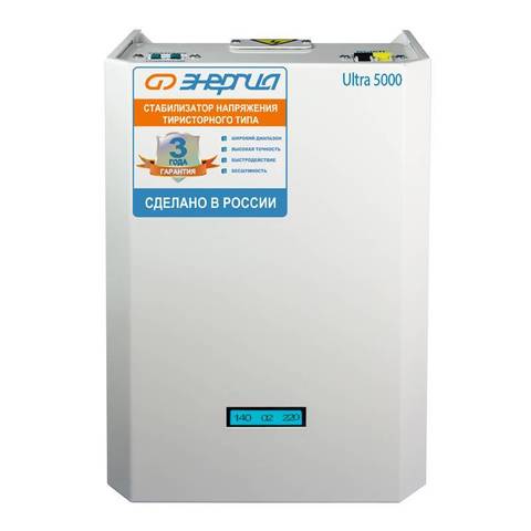 Стабилизатор Энергия Ultra 5000 ВА