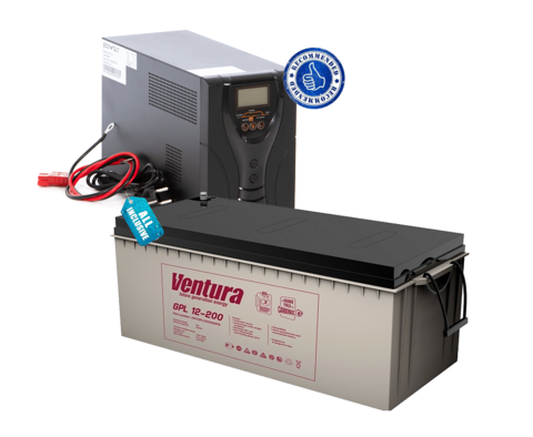 Комплект ECOVOLT SOLO 612+VENTURA GPL 200