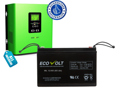 Комплект ИБП TERMO 1012+ML 12-65