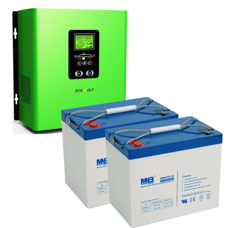 Комплект ИБП ECOVOLT TERMO 612+MNB MNG 150-12