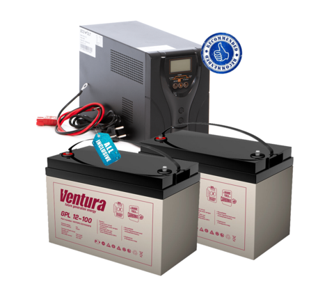 Комплект ECOVOLT SOLO 612+GPL 100+100
