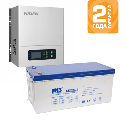 Комплект ИБП HIDEN HPS20-1012N+MNB MNG 200-12
